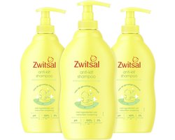 Zwitsal Baby Anti-Klit Shampoo - 3 x 400 ml - Voordeelverpakking