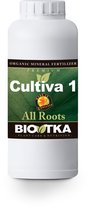 BioTka CULTIVA 1 ALL ROOTS 1 Ltr. - Wortelstimulator- wortel - plantvoeding - biologische plantvoeding - bio supplement - hydro plantvoeding - plantvoeding aarde - kokosvoeding - kokos voeding - coco - organische plantenvoeding - organisch