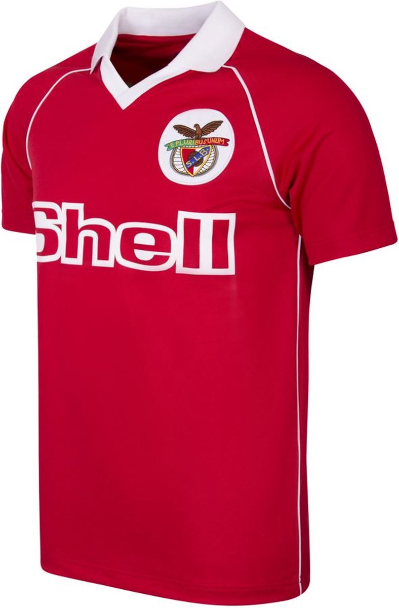 COPA - SL Benfica 1984 - 85 Retro Voetbal Shirt - S - Rood