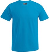 Herenshirt 'Premium T' met ronde hals Turquoise - 3XL