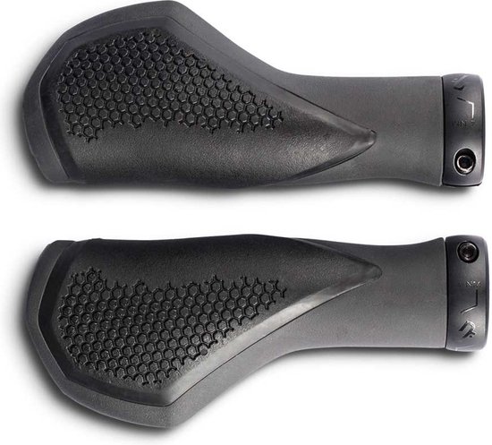 CUBE Natural Fit Grips Comfort - Handvatten - Shock X-materiaal - 135 x 58 x 34 mm - Small - Zwart