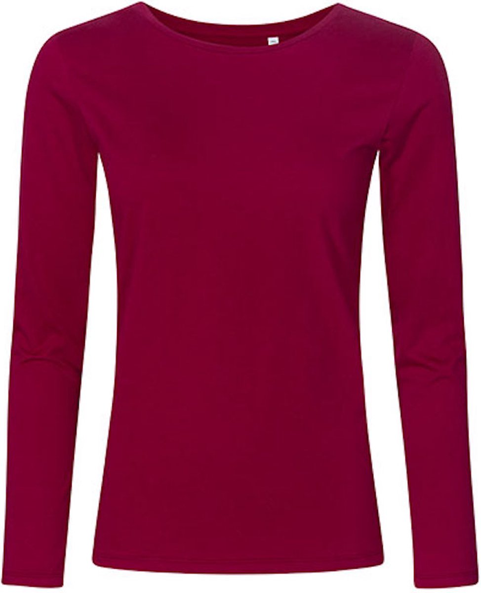 Promodoro Women´s Roundneck T-Shirt Long Sleeve XO1565 - Berry - 3XL