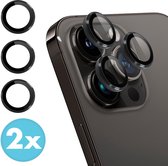 iMoshion 2 Pack Camera lens protector - Protecteur d'écran iPhone 14 Pro Max / 14 Pro - Grijs