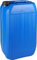 25 liter jerrycan - voor water en gevaarlijke vloeistoffen - blauw
