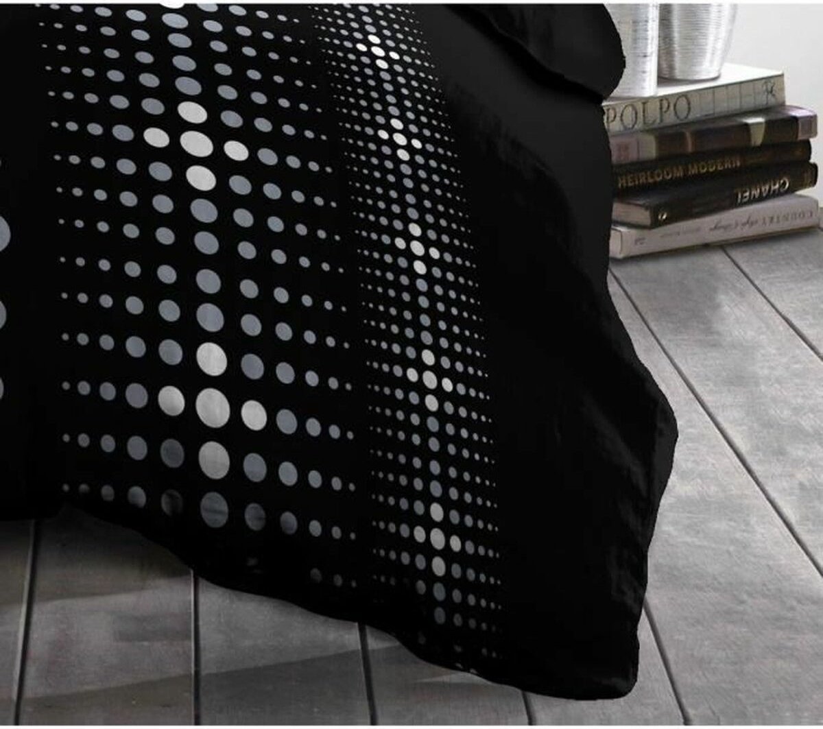 Noorse hoes HOME LINGE PASSION Steevy Zwart 140 x 200 cm