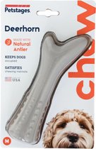 Petstages deerhorn gewei - Hondenspeelgoed - M - 6 x 3,5 x 18 cm