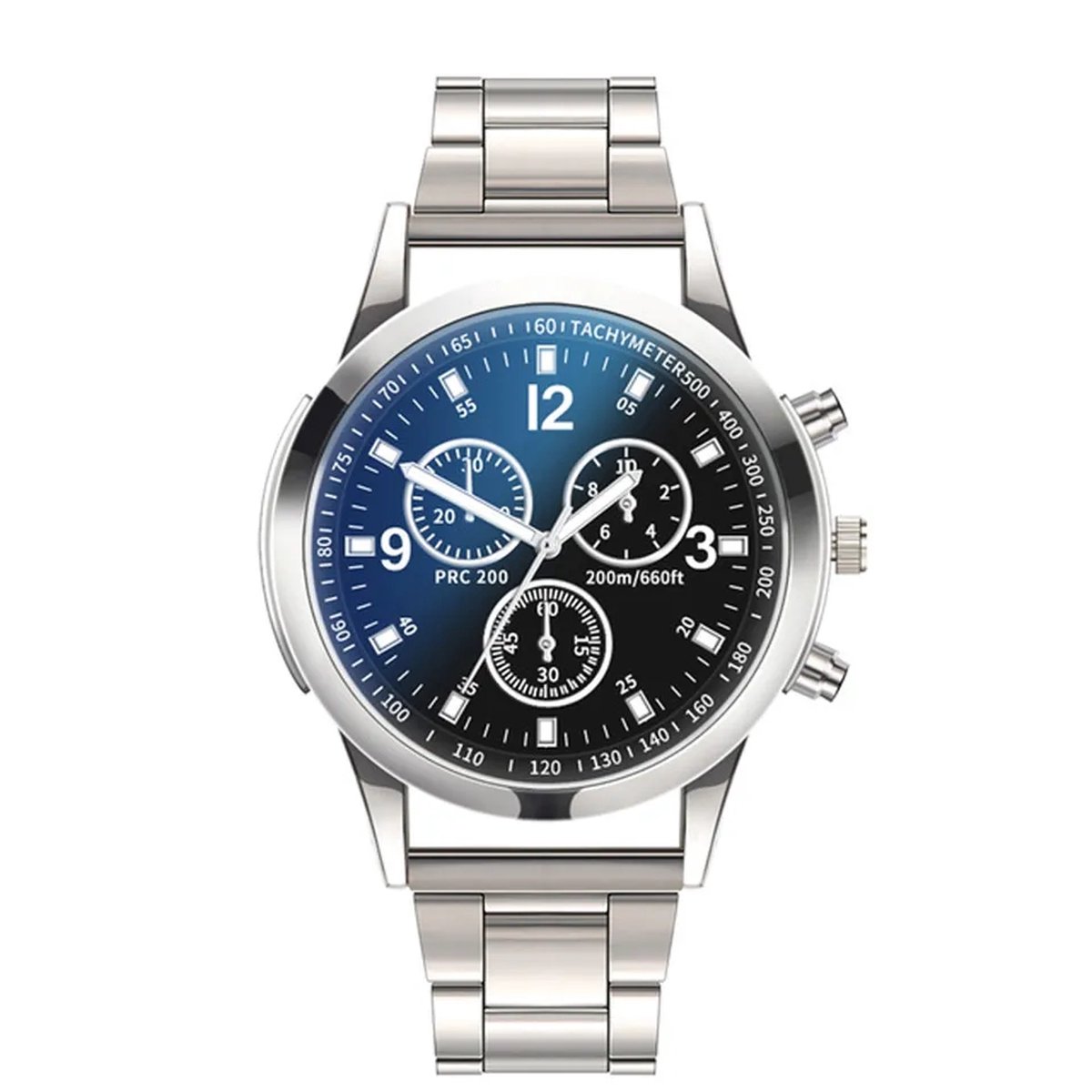 Heren Horloge-Horloges Voor Mannen-Zilver-Zwart-Cadeau