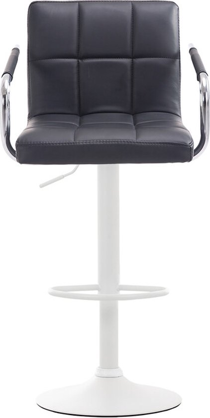 Tabouret de Bar Clp Lucy V2 - Cuir Artificiel - Zwart Wit