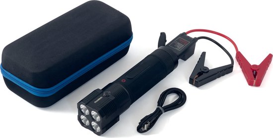 Choetech Jump Starter Powerbank 8000mAh met LED-zaklamp Zwart