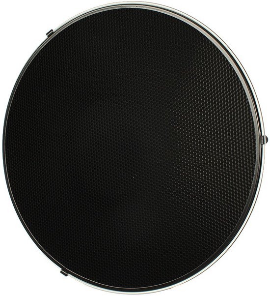 StudioKing Beauty Dish Zilver SK-BD420 42 cm met Honingraat