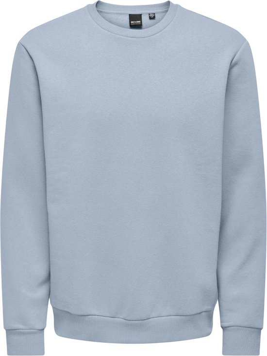 Only & Sons Onssatre Maglione Uomo Girocollo In Cotone – Regular Fit, Lavorato A Maglia, Colore Unico, Abbinabile A Chino
