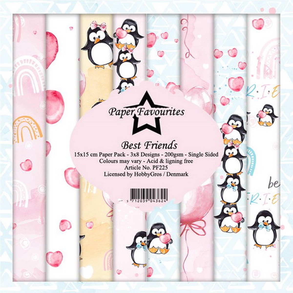 Paper Favourites 15x15 cm Best Friends