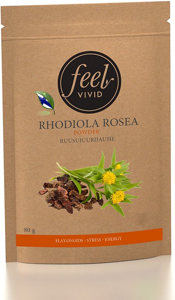 Wilde Rhodiola Rosea Poeder-Feel Vivid