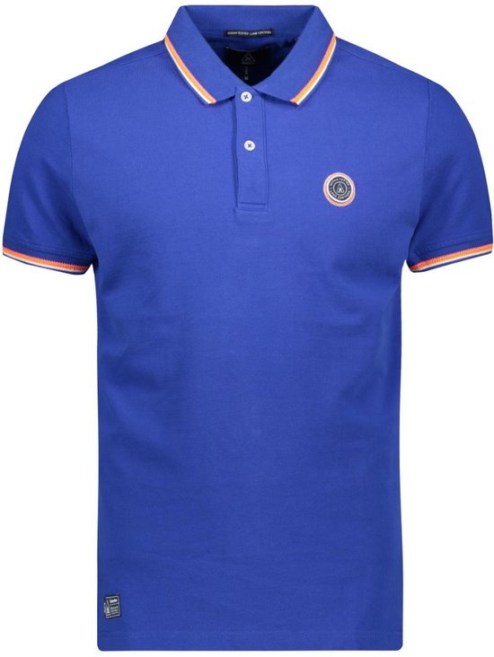Gaastra - Polo - Male - Blue - M - Poloshirt | bol