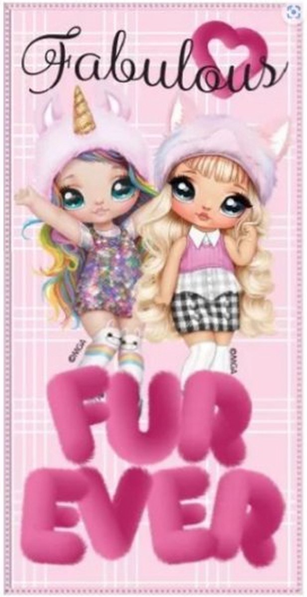 Na! Na! Na! Surprise Strandlaken - Badlaken - Fabulous Fur Ever - 70x140cm