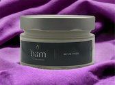 Bougies BAM - bougie parfumée figues sauvages - 40 heures de combustion - à base de cire de tournesol - cadeau - vegan - figues sauvages