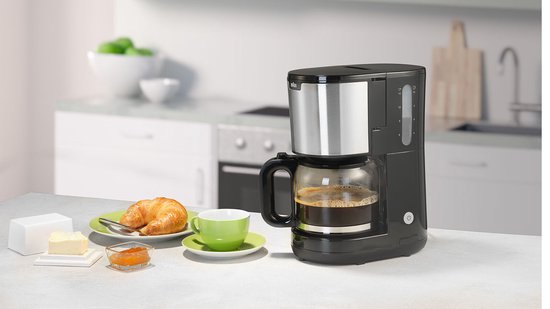 Opties voor koffiebereiding - Braun 0X13211065 - Braun PurShine - KF 1500 BK - Filter-koffiezetapparaat - RVS/Zwart