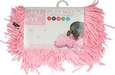 Eat Slow Live Longer Play Mat - Tapis anti-sursaut - Tapis reniflant - Mangez plus lentement pour votre animal de compagnie - Défi et plaisir de jeu - Tapis d'alimentation - Mangeoire lente - Rose