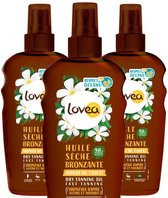 Lovea Sun Dry Oil Spray Bronzing Zelfbruiner 150 ml - 3x 150 ml - Voordeelverpakking