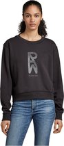 G-star Graphic Raw Sweatshirt Zwart M Vrouw