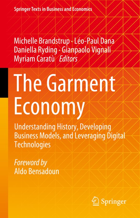 Springer Texts in Business and Economics-The Garment Economy - cover