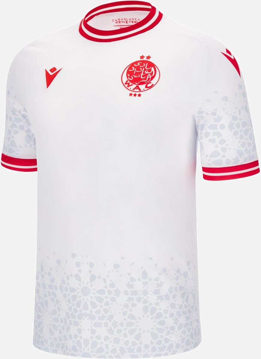 Wydad Casablanca - Wydad Casablanca Shirt - Marokko Shirt - Voetbalshirt Marokko - Uitshirt 2024 - Maat L - Marokkaans Voetbalshirt - Unieke Voetbalshirts - Voetbal - Marokko - Globalsoccershop