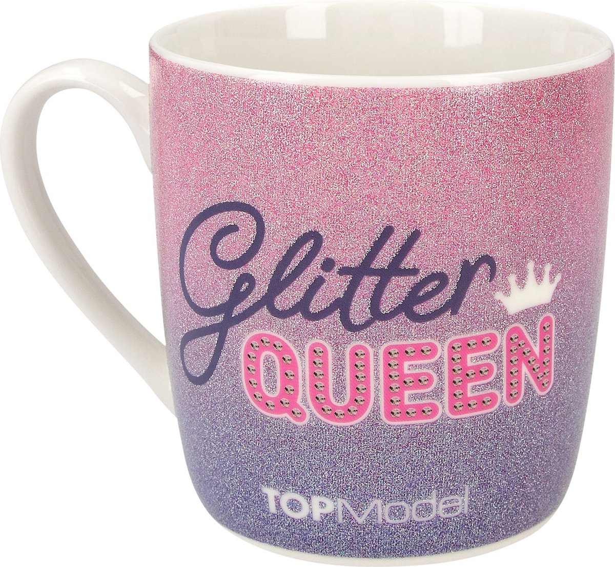 Goedkoopste Depesche - TOPModel beker - GLITTER QUEEN