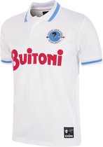 COPA - Maradona X COPA Napoli 1986-87 Away Retro Voetbal Shirt - M - Wit