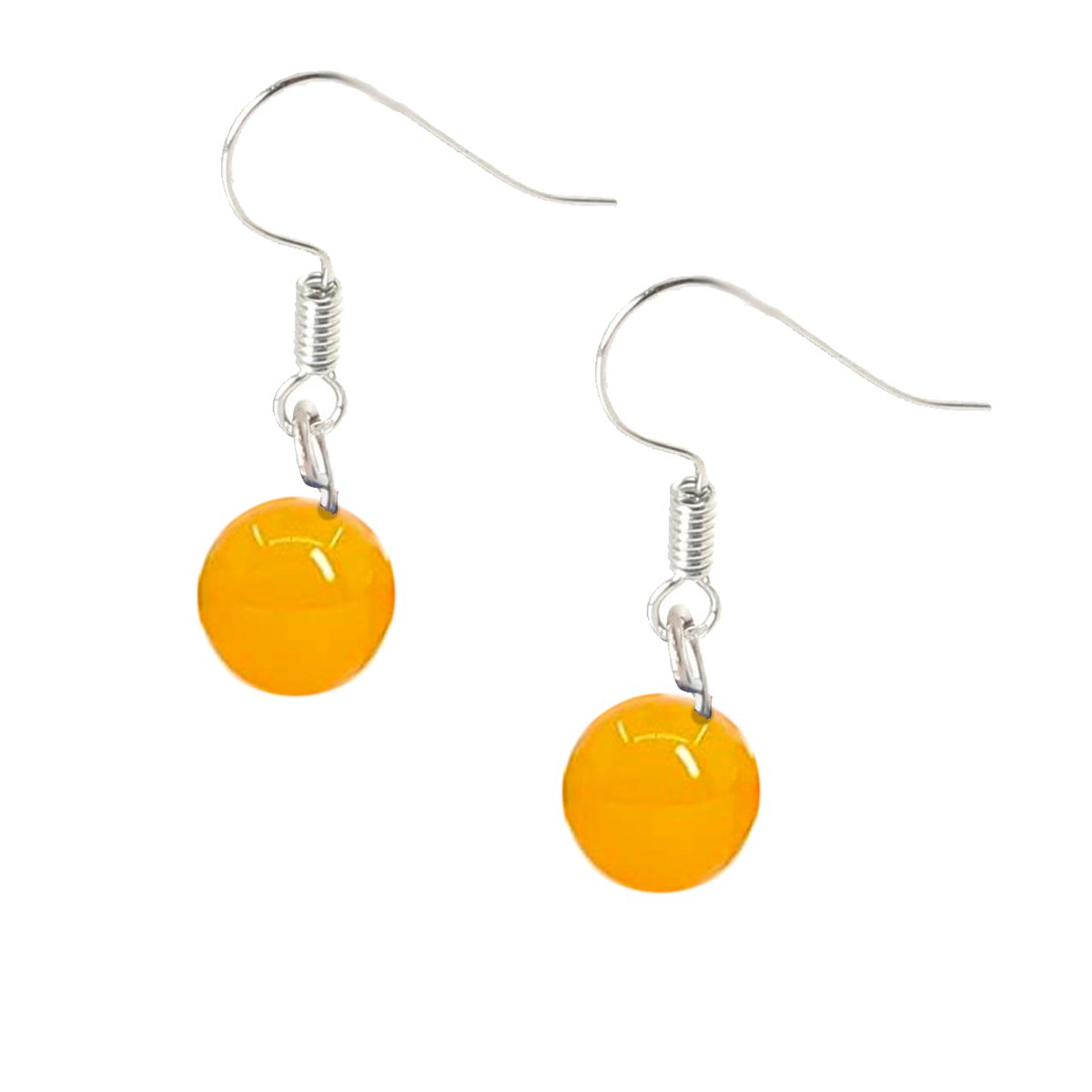 Bixorp Gems Gele Agaat Oorbellen - Edelsteen Kralen Oorhangers - Cadeau voor Meisjes & Vrouwen
