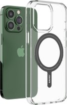 iPhone 13 Pro Magsafe Hoesje - Transparant Magsafe Case - extra sterke magneet - doorzichtig Telefoonhoesje - Geschikt voor iPhone 13 Pro