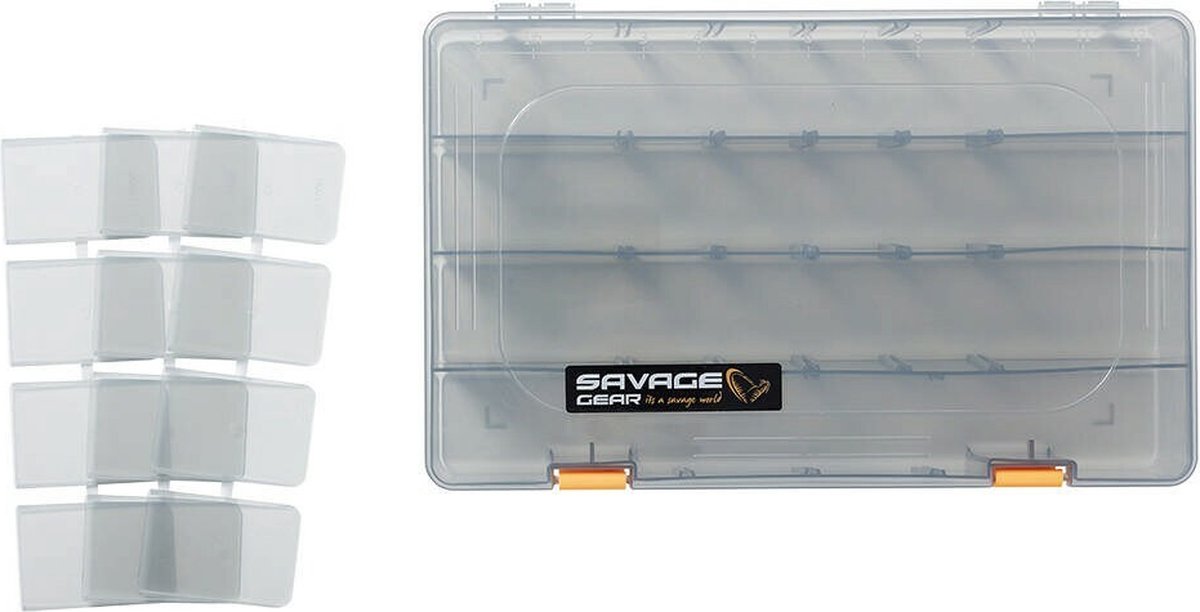 Savage Gear Lure Box 6B Smoke Grey | Tackleboxen