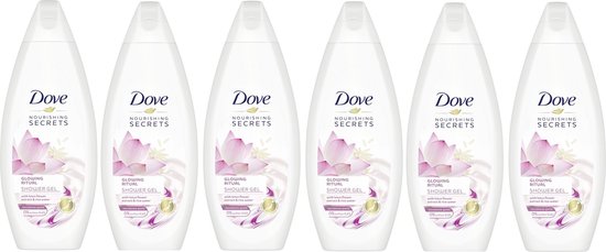 Dove Nourishing Secrets Glowing Body Wash - 6 x 225ml - Voordeelverpakking