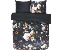 Essenza Fleur Dekbedovertrek Nightblue - Lits-Jumeaux - 240x200/220 cm