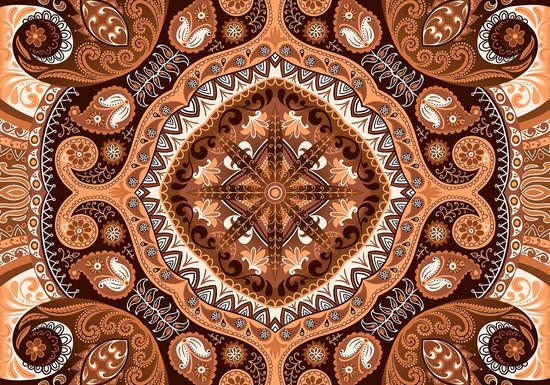 Papier peint photo Polaire | Classique | brun blanc | 368x254cm (lxh)