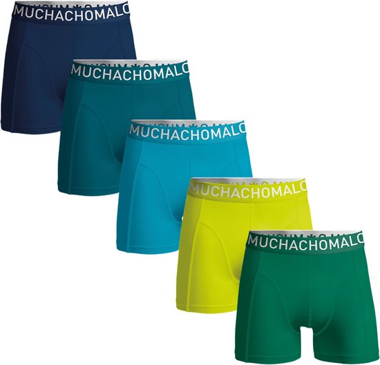 Muchachomalo Heren Boxershorts 5 Pack - Normale - Mannen Onderbroek met Zachte Elastische Tailleband