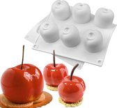 mousse cakevormen 3D bakvormen DIY zeepkaars vorm 12 gaten kersen