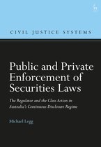 Civil Justice Systems- Public and Private Enforcement of Securities Laws