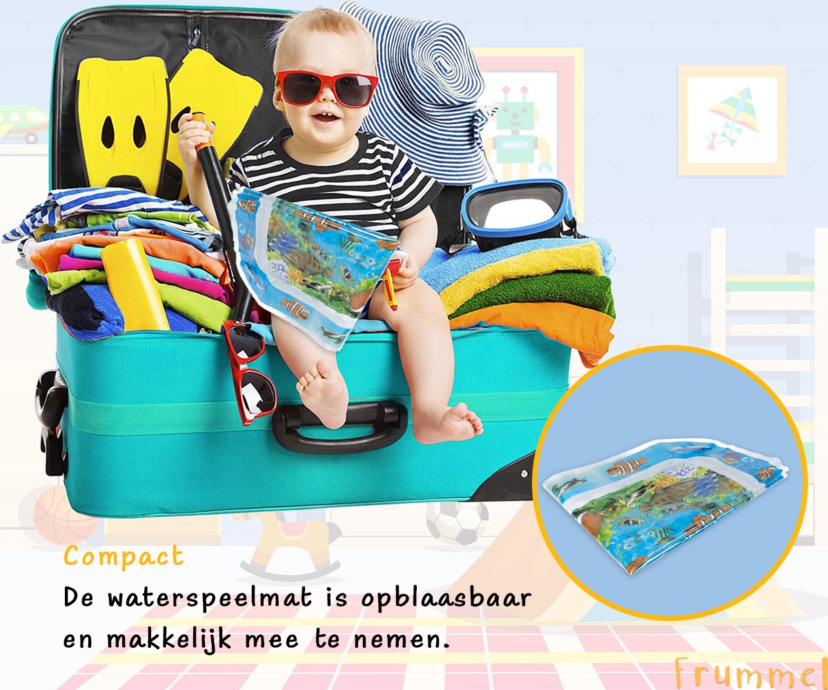Frummel Waterspeelmat Baby - Watermat - Clownfish thumbnail 5