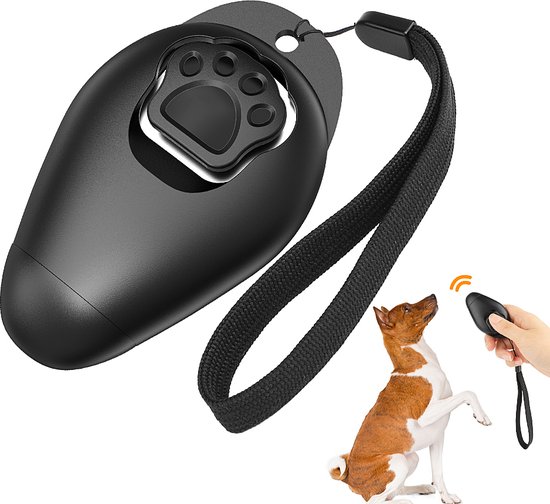 DogClicker, Dog Training Tool Zorg dat honden naar u komen,Gedragshulpmiddelen zwart