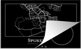 KitchenYeah® Inductie beschermer 78x52 cm - Spijkenisse - Kaart - Stadskaart - Plattegrond - Kookplaataccessoires - Afdekplaat voor kookplaat - Inductiebeschermer - Inductiemat - Inductieplaat mat