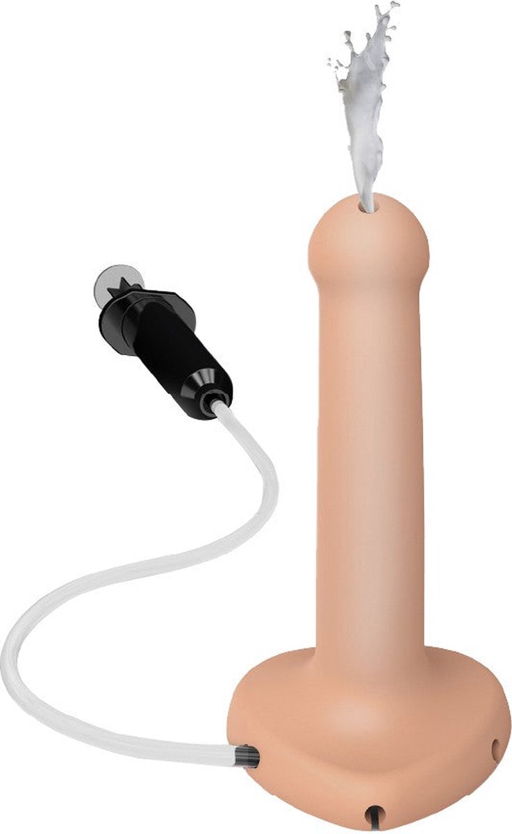 Goedkoopste Strap-On-Me - Squirting Cum Dildo - Spuitende Dildo - Maat S - Lichte Huidskleur