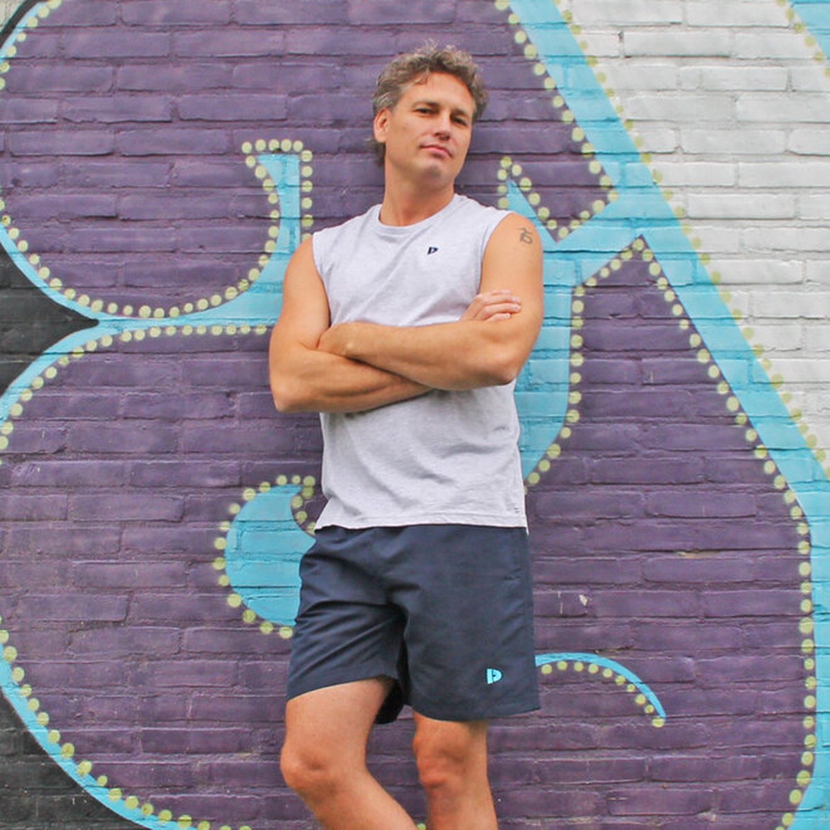 2 - Pack Donnay - Sport/Zwemshort (Toon) - Sportbroek - Heren - Navy/Sea Blue (530) — afbeelding 5