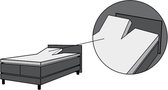 Hoeslaken Splittopdek - Jersey 200x210 Wit