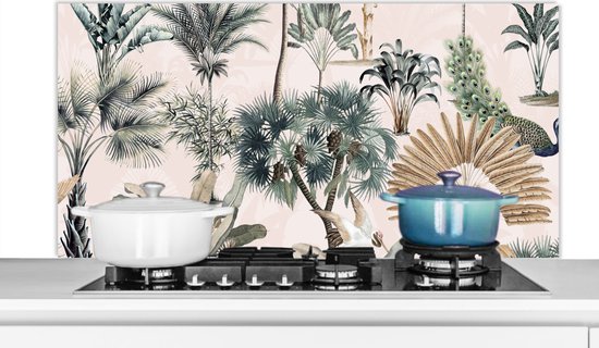 KitchenYeah© Spatscherm Keuken 70x50 cm Kookplaat Achterwand Beschermer Muur Spatwand Fornuis Aluminium Hittebestendig - Blauwe regen - Bloemen - Doorkijk - Boom - Lente KitchenYeah© Spatscherm Keuken 70x50 cm Kookplaat Achterwand Beschermer Muur Spatwand Fornuis Aluminium Hittebestendig - Blauwe regen - Bloemen - Doorkijk - Boom - Lente