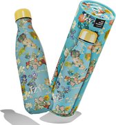 IZY Drinkfles - Van Gogh Museum 50 jaar - Inclusief donatie - Waterfles - Thermosbeker - RVS - 12 uur lang warm - 500 ml