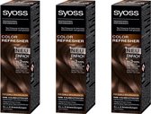 Syoss Color Refresher Mousse Donkerbruin Voordeelverpakking