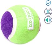 Nobleza Tennisbal met piep - Speelbal hond - Piepbal hond - Bal hond - Groen/Paars