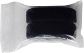 TRU COMPONENTS 909-330-Bag Klittenband Om vast te plakken Haak- en lusdeel (l x b) 1000 mm x 20 mm Zwart 1 paar