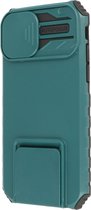 Geschikt voor Apple Iphone 14 Pro Case - Groen – Case – Hoes – Bescherming Telefoon – Smartphone Case – Cadeau voor man /vrouw/ vaderdag