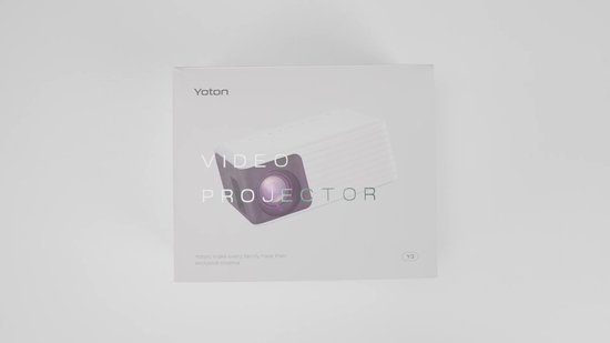 Yoton Y3 Mini Video Projector, 5500 Lumens